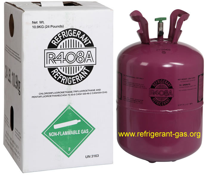 Refrigerant gas R408A,New Mixed Refrigerant R408